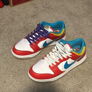 Fruity pebble dunks/lebron